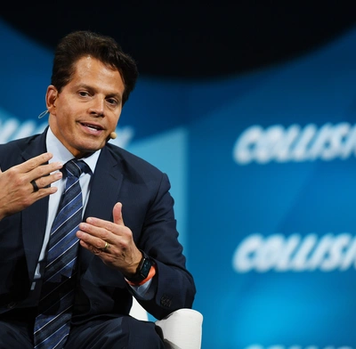 Anthony Scaramucci speaking at Collision Conf