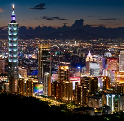Taipei skyline