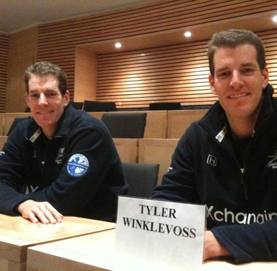The Winkelvoss twins