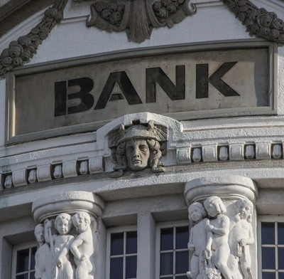 Bank fassade