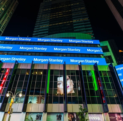 Morgan Stanley Ad Billboard