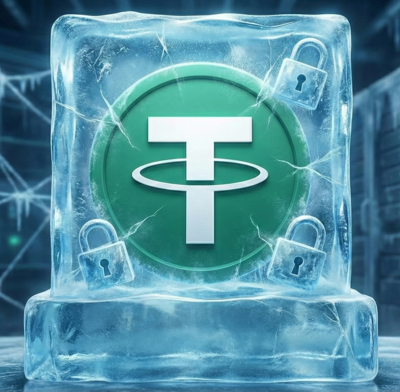 Tether frozen