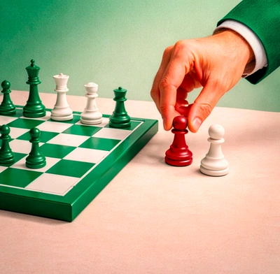 Removing a chess piece from the board