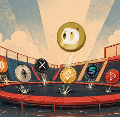 Dogecoin Jumps