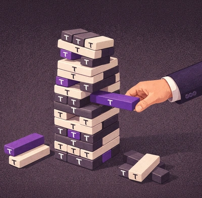Falling Jenga