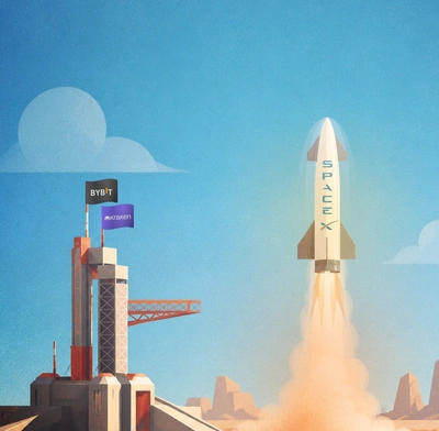 SpaceX IPO Tokenized by ByBit Kraken