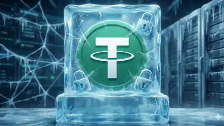 Tether frozen